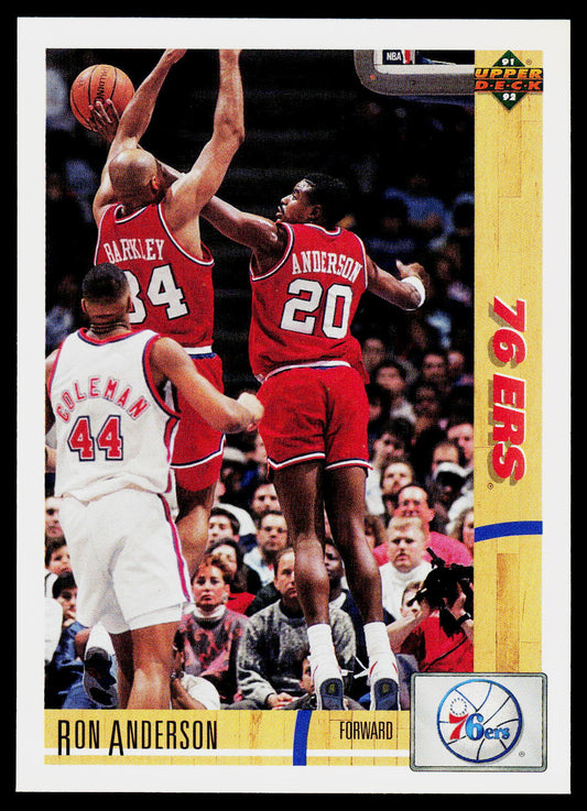 1991-92 Upper Deck #180 Ron Anderson