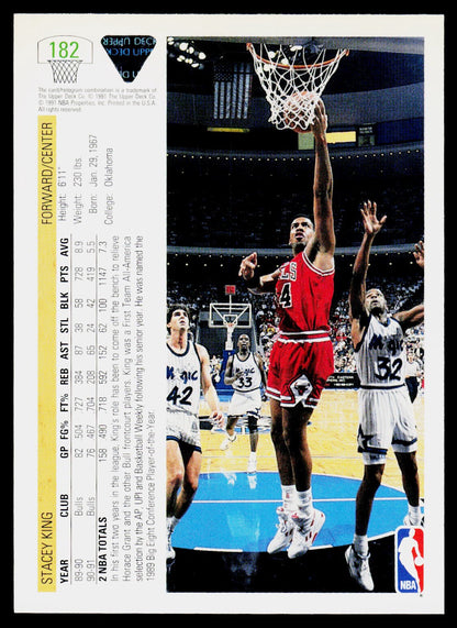 1991-92 Upper Deck #182 Stacey King