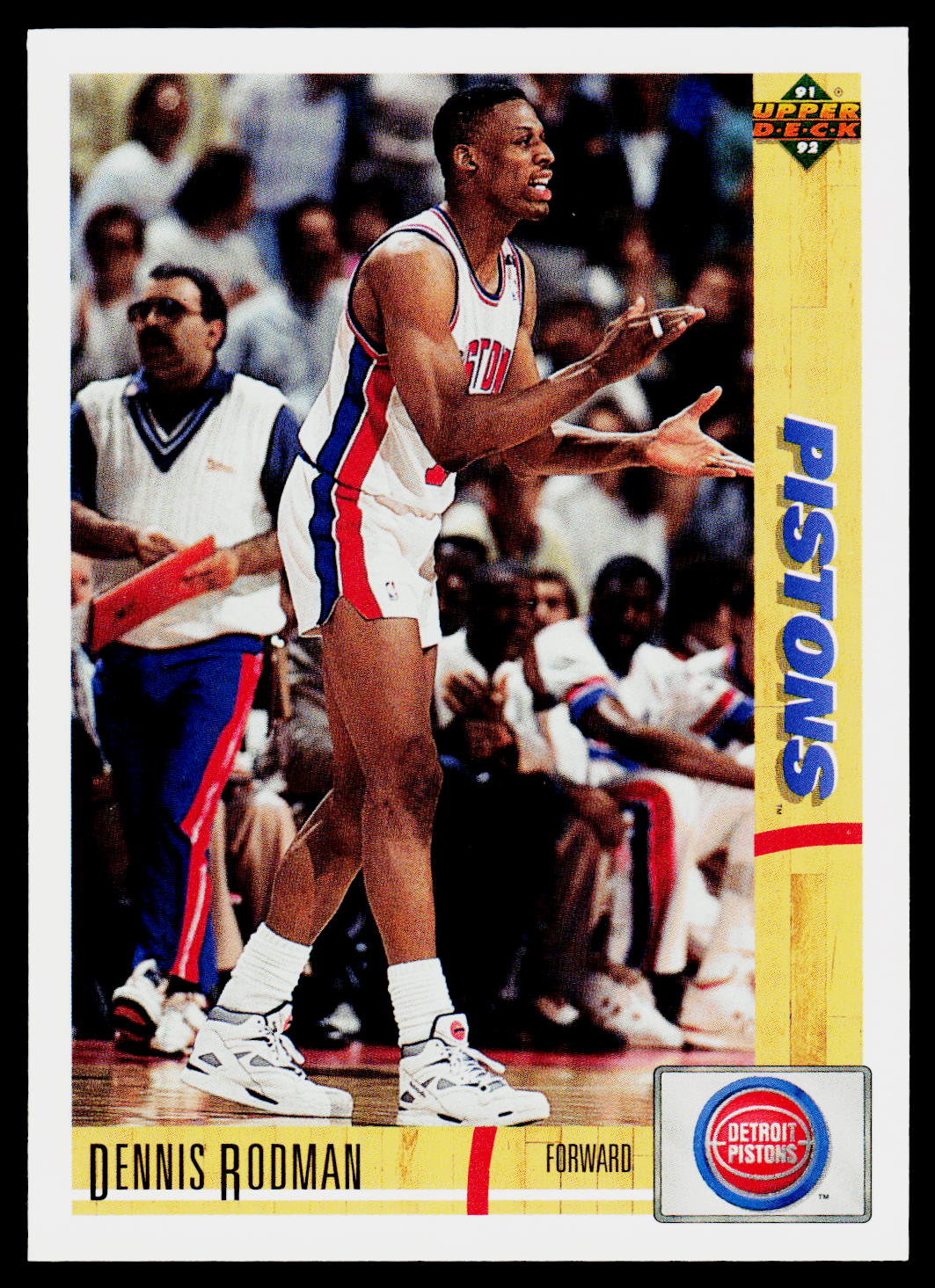 1991-92 Upper Deck #185 Dennis Rodman