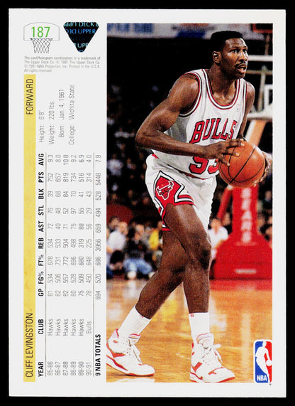 1991-92 Upper Deck #187 Cliff Levingston