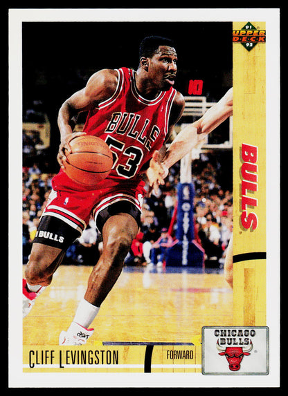 1991-92 Upper Deck #187 Cliff Levingston