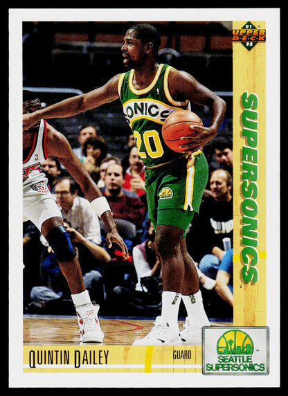 1991-92 Upper Deck #188 Quintin Dailey
