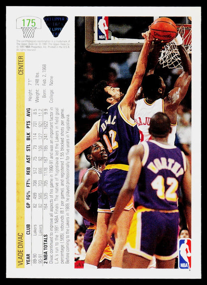1991-92 Upper Deck #175 Vlade Divac