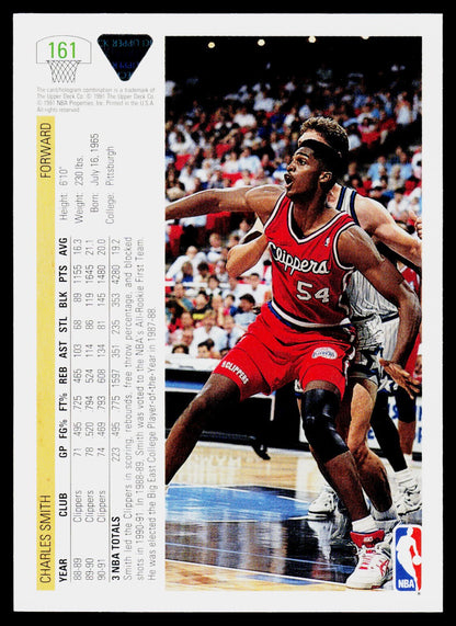 1991-92 Upper Deck #161 Charles Smith