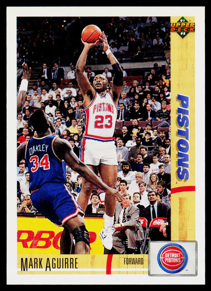 1991-92 Upper Deck #165 Mark Aguirre
