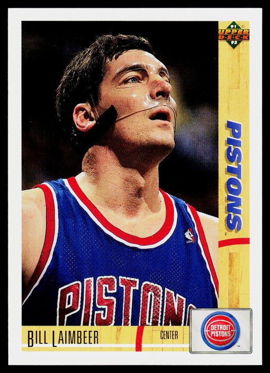 1991-92 Upper Deck #167 Bill Laimbeer