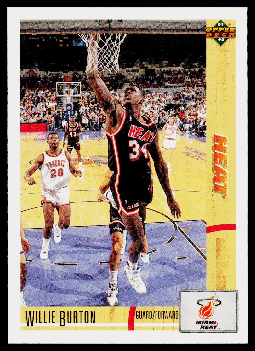 1991-92 Upper Deck #168 Willie Burton