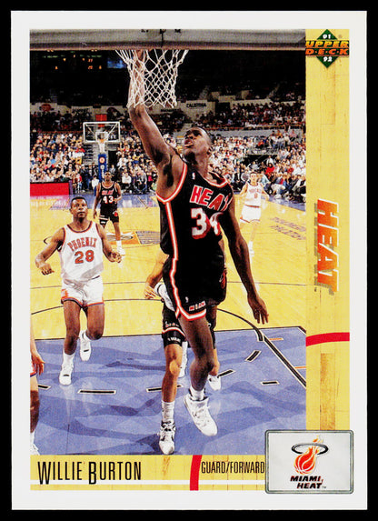 1991-92 Upper Deck #168 Willie Burton