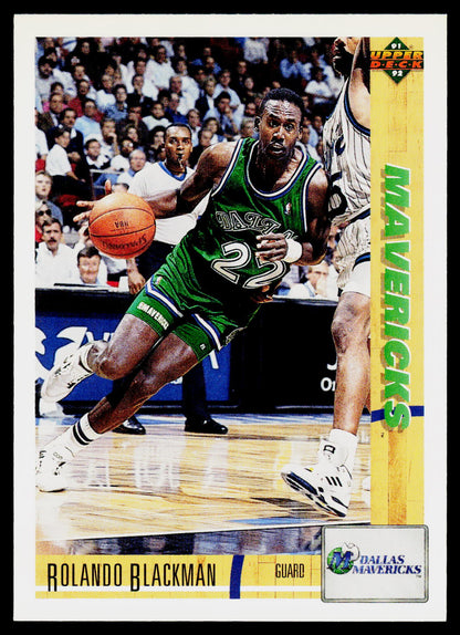 1991-92 Upper Deck #154 Rolando Blackman