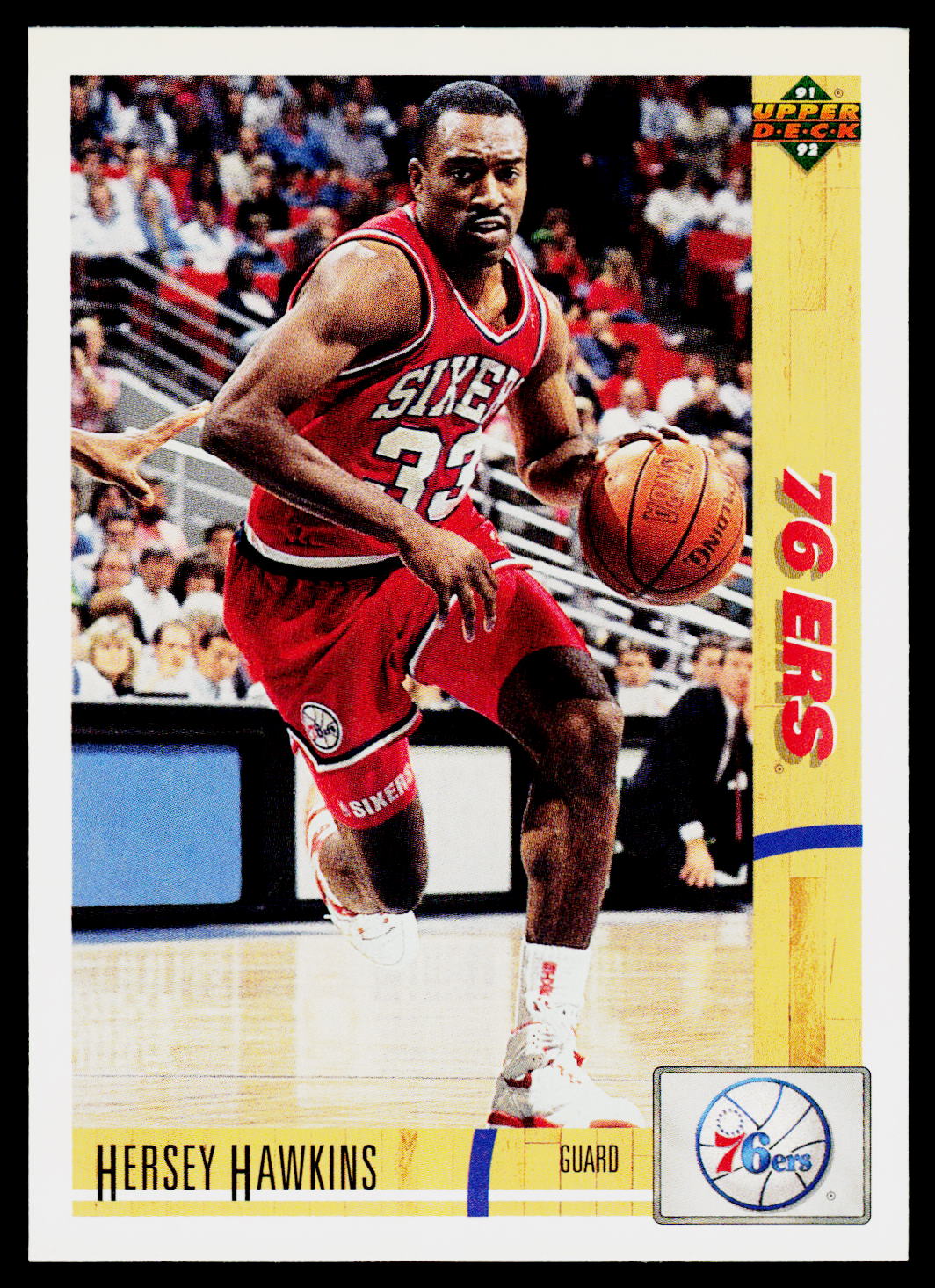 1991-92 Upper Deck #155 Hersey Hawkins