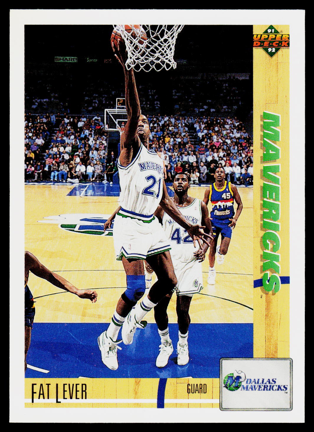1991-92 Upper Deck #157 Fat Lever