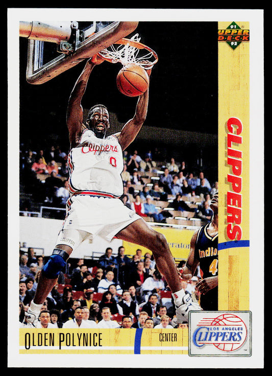 1991-92 Upper Deck #140 Olden Polynice