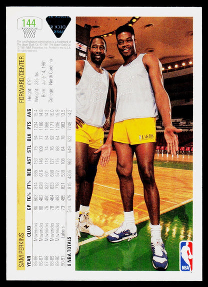 1991-92 Upper Deck #144 Sam Perkins