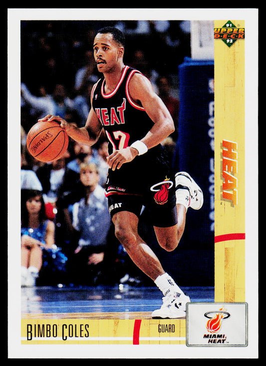 1991-92 Upper Deck #149 Bimbo Coles