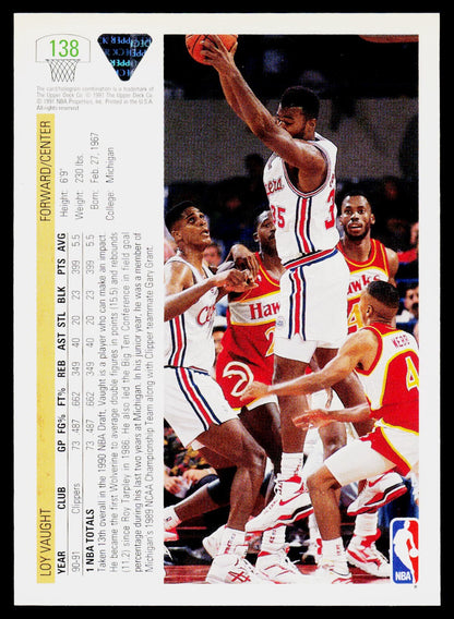 1991-92 Upper Deck #138 Loy Vaught
