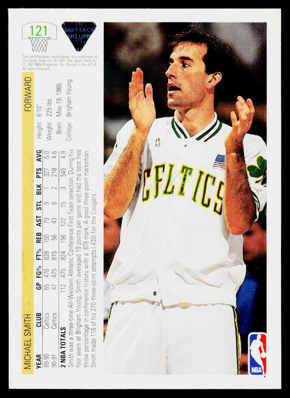 1991-92 Upper Deck #121 Michael Smith