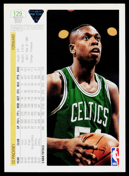 1991-92 Upper Deck #129 Ed Pinckney