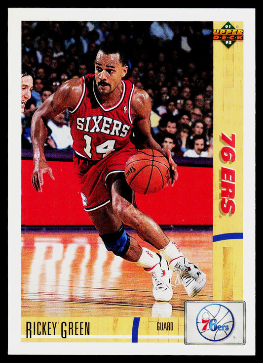 1991-92 Upper Deck #112 Rickey Green