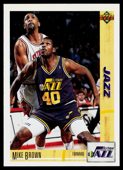1991-92 Upper Deck #118 Mike Brown