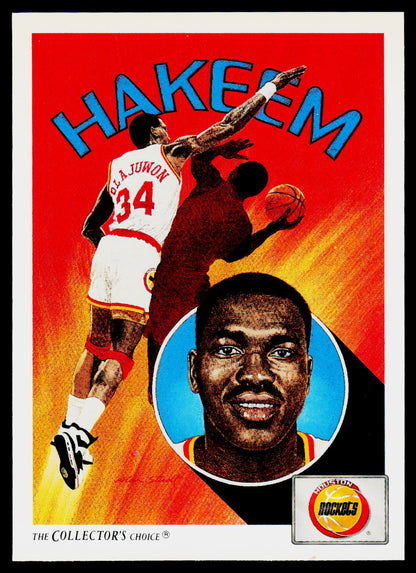1991-92 Upper Deck #92 Hakeem Olajuwon