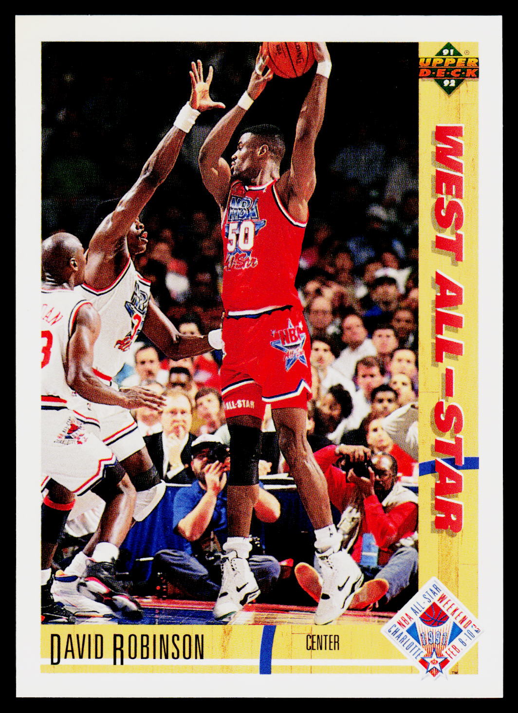 1991-92 Upper Deck #58 David Robinson
