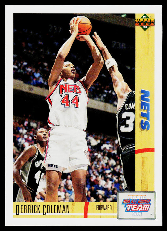 1991-92 Upper Deck #35 Derrick Coleman