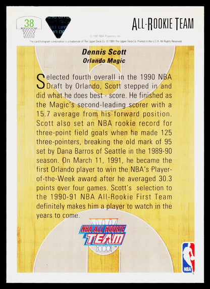 1991-92 Upper Deck #38 Dennis Scott
