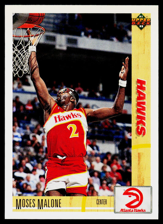 1991-92 Upper Deck #47 Moses Malone