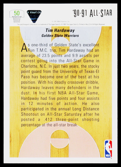 1991-92 Upper Deck #50 Tim Hardaway