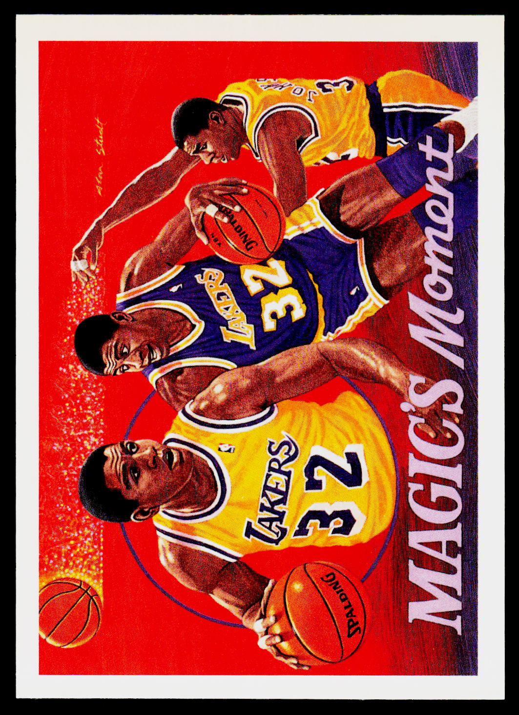 1991-92 Upper Deck #29 Magic's Moment SPCL