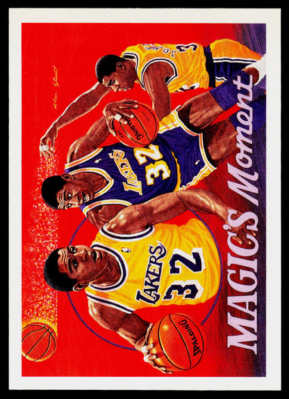 1991-92 Upper Deck #29 Magic's Moment SPCL