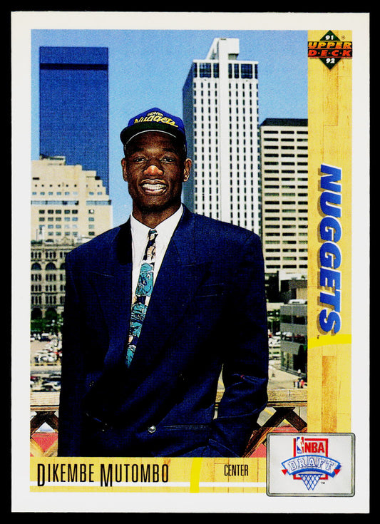1991-92 Upper Deck #3 Dikembe Mutombo