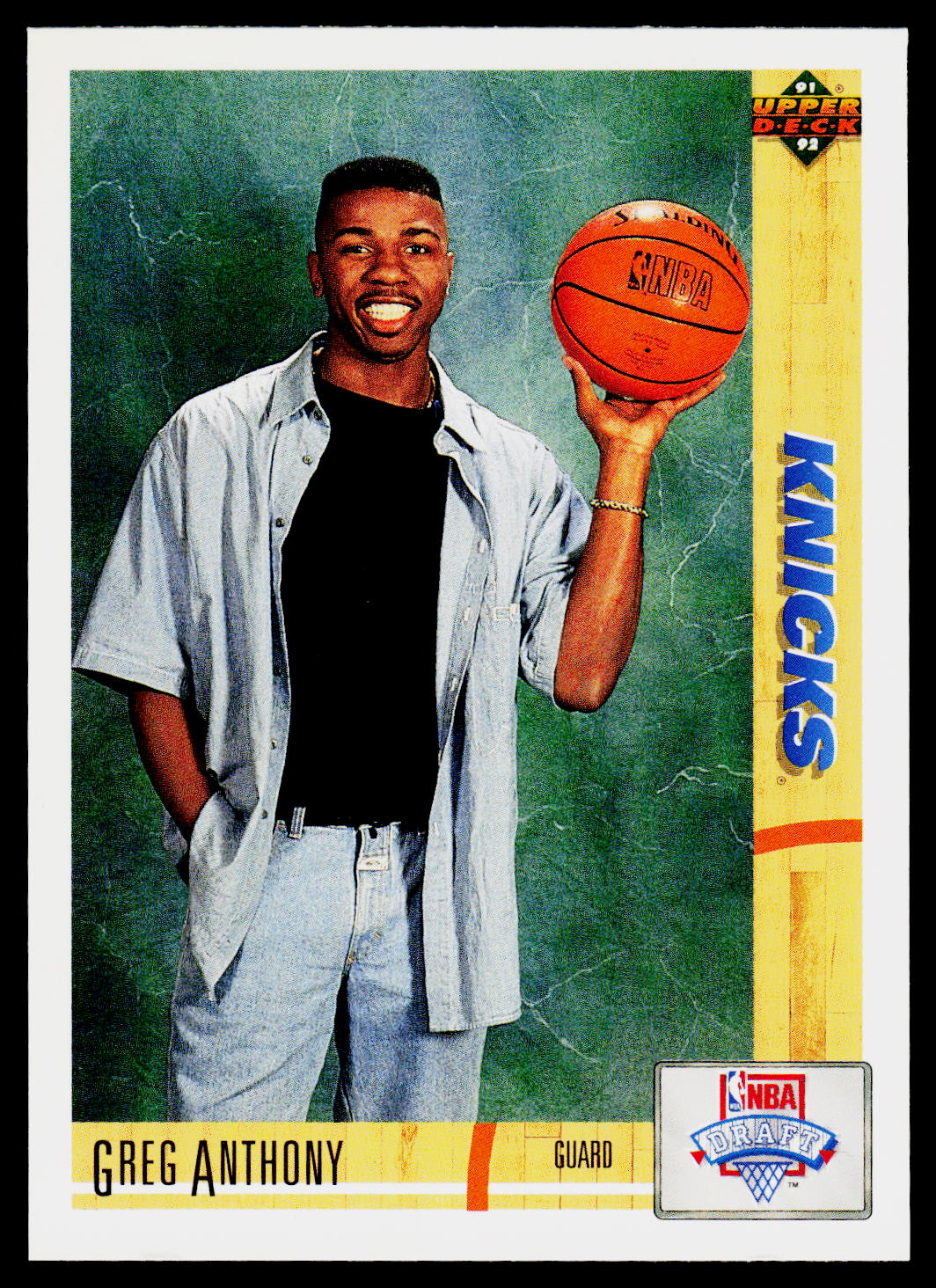 1991-92 Upper Deck #7 Greg Anthony