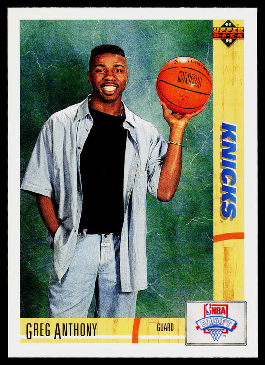 1991-92 Upper Deck #7 Greg Anthony