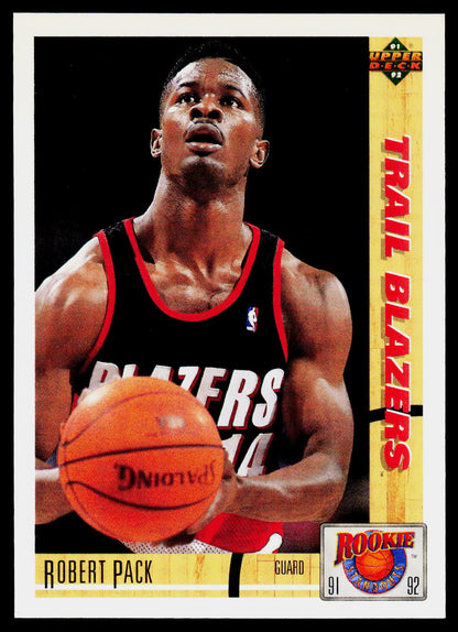 1991-92 Upper Deck #R30 Robert Pack Rookie Standouts