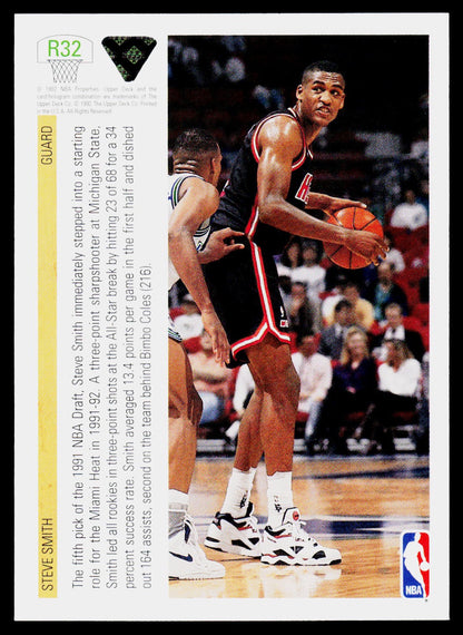 1991-92 Upper Deck #R32 Steve Smith Rookie Standouts