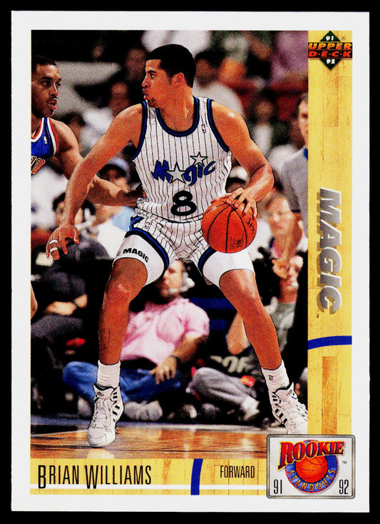 1991-92 Upper Deck #R35 Brian Williams Rookie Standouts