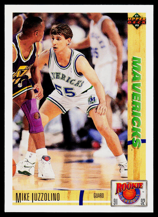 1991-92 Upper Deck #R40 Mike Iuzzolino Rookie Standouts