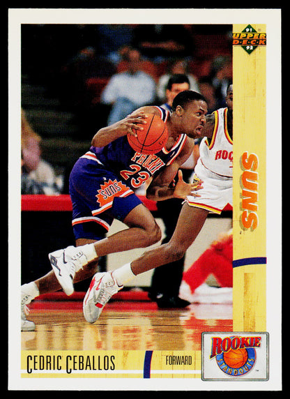 1991-92 Upper Deck #R20 Cedric Ceballos Rookie Standouts