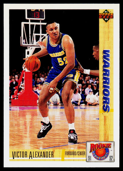 1991-92 Upper Deck #R21 Victor Alexander Rookie Standouts