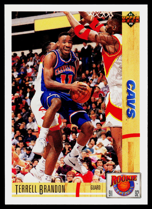 1991-92 Upper Deck #R22 Terrell Brandon Rookie Standouts