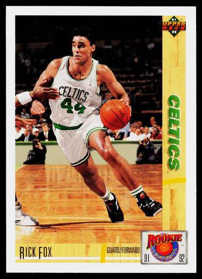 1991-92 Upper Deck #R23 Rick Fox Rookie Standouts