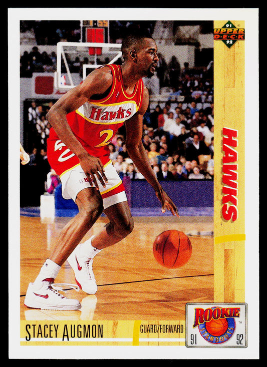 1991-92 Upper Deck #R24 Stacey Augmon Rookie Standouts