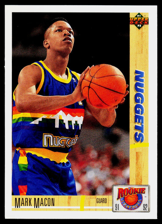 1991-92 Upper Deck #R25 Mark Macon Rookie Standouts