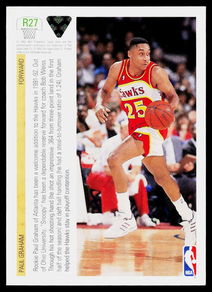 1991-92 Upper Deck #R27 Paul Graham Rookie Standouts