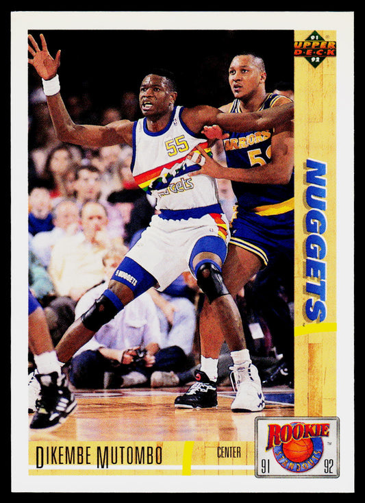1991-92 Upper Deck #R29 Dikembe Mutombo Rookie Standouts
