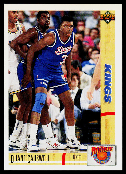 1991-92 Upper Deck #R11 Duane Causwell Rookie Standouts
