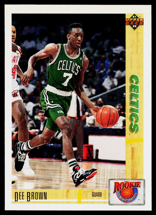 1991-92 Upper Deck #R12 Dee Brown Rookie Standouts