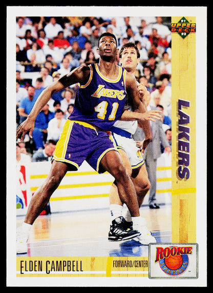 1991-92 Upper Deck #R15 Elden Campbell Rookie Standouts