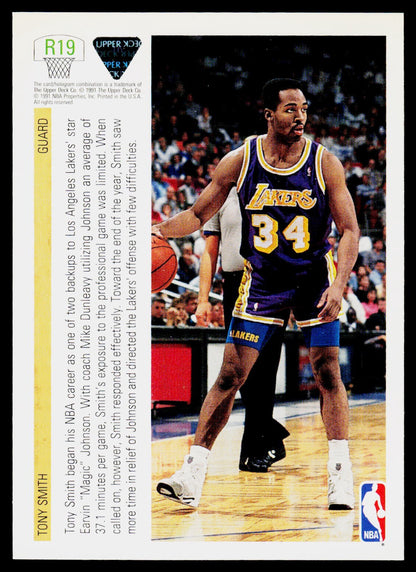 1991-92 Upper Deck #R19 Tony Smith Rookie Standouts